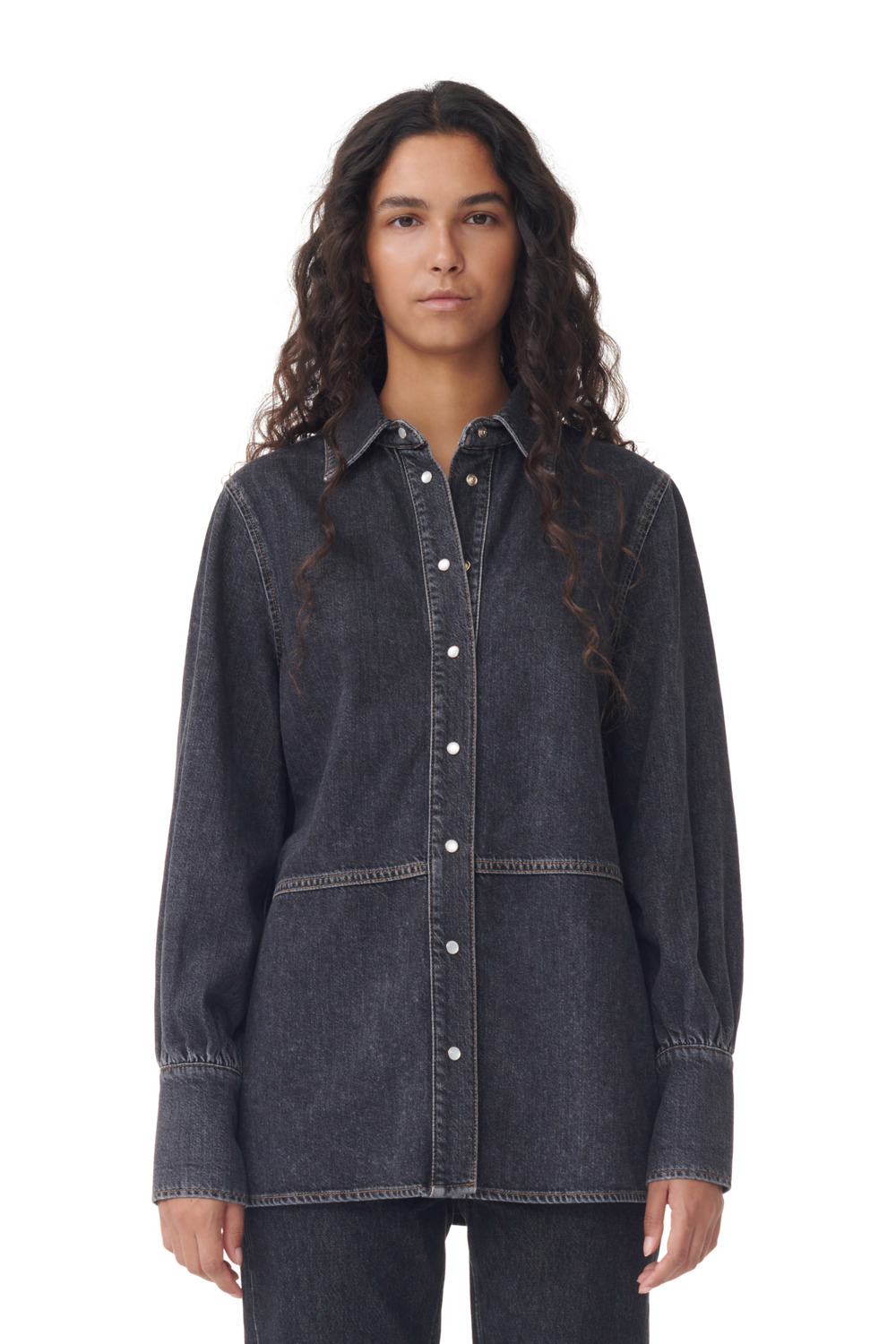 Future black denim shirt