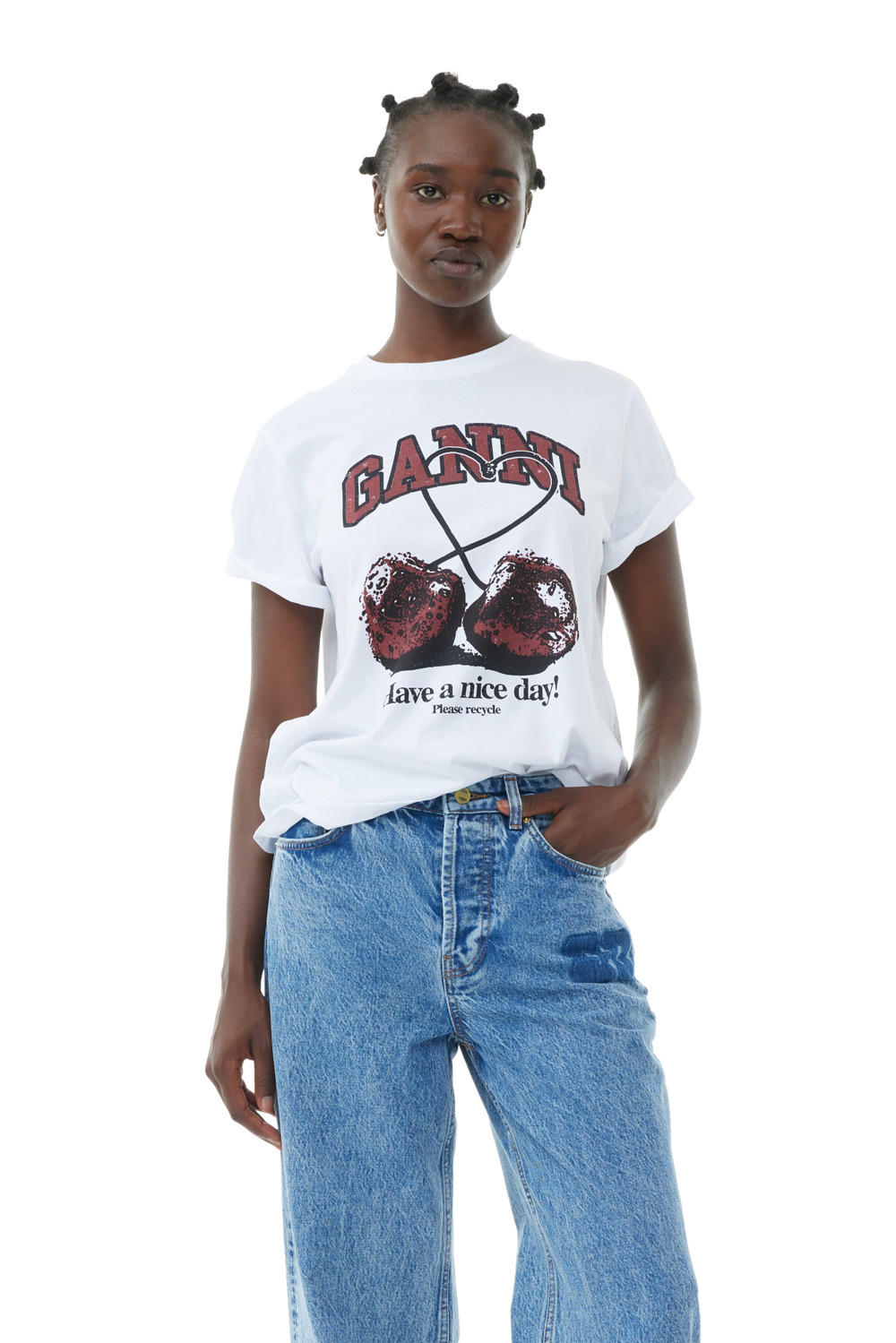 Relaxed cherry T-shirt